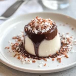 Budino al cocco e cioccolato