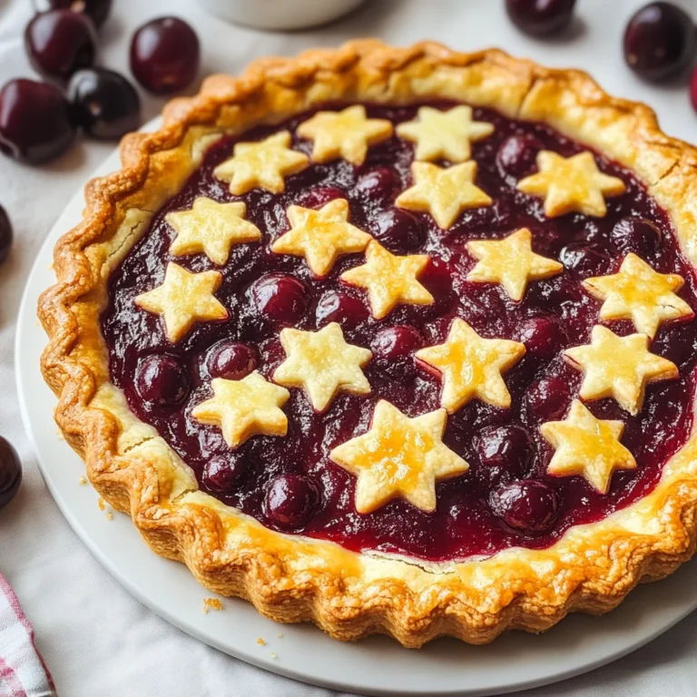 Crostata frangipane con ciliegie
