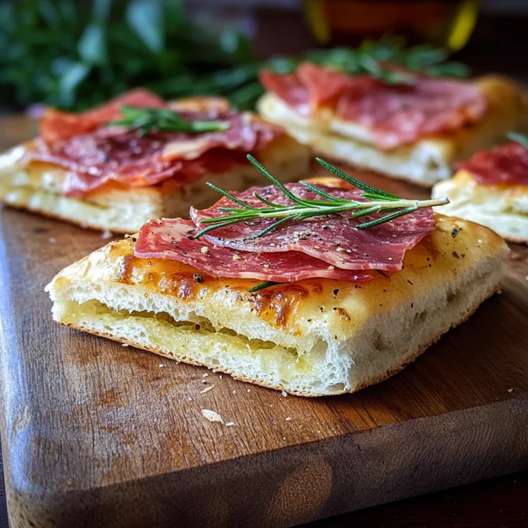 Focaccia farcita
