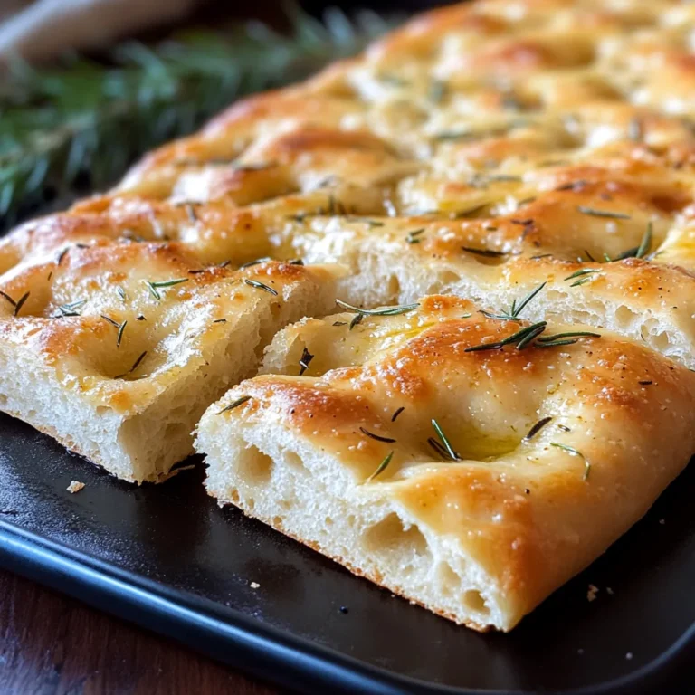 Focaccia in teglia