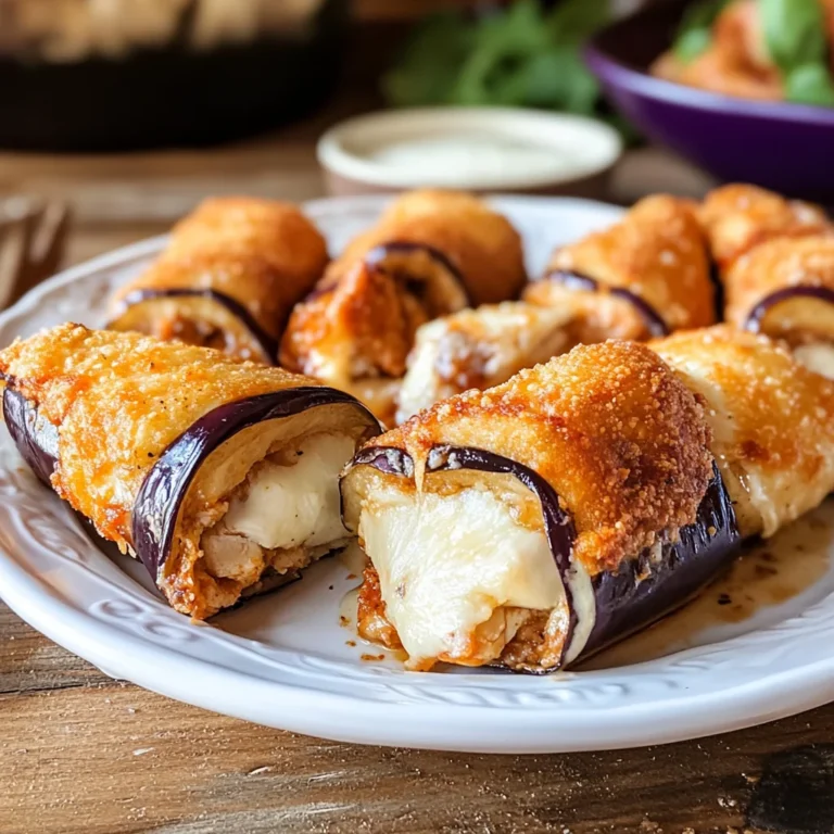 Involtini di melanzane farcite