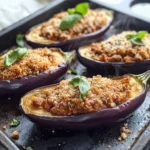 Melanzane ripiene di carne