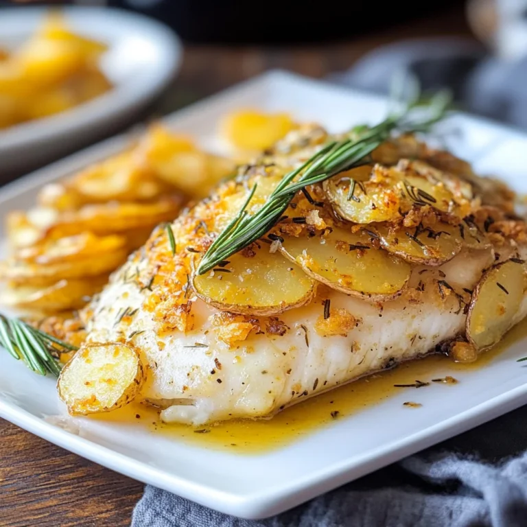 Orata con patate croccanti
