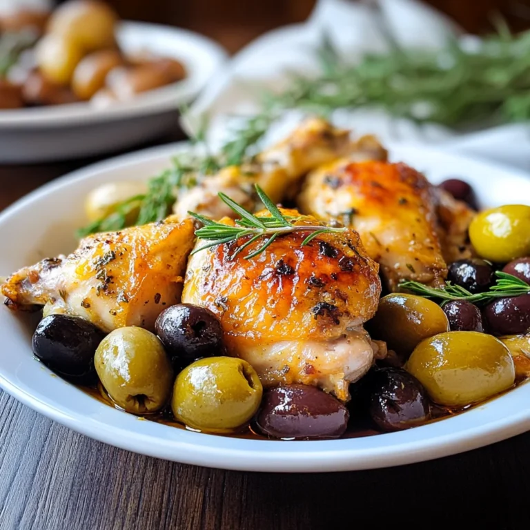 Pollo alle olive